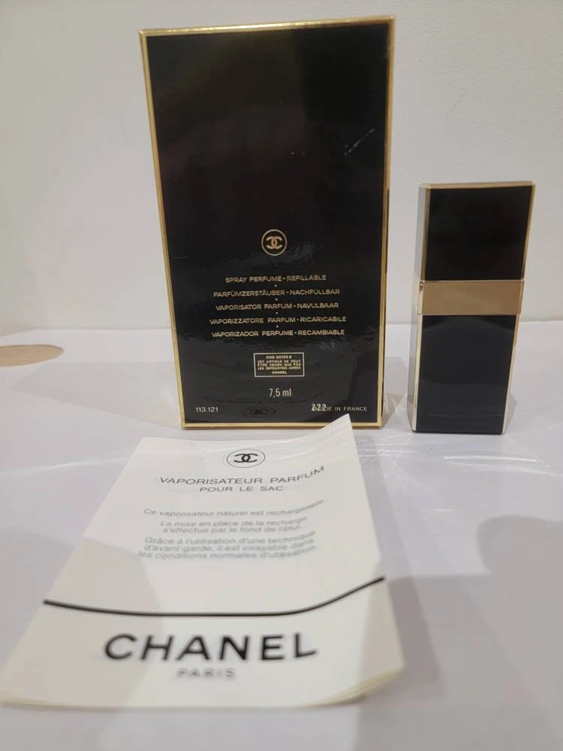 Chanel pure parfum 7,5 ml. (Vintage 1984) — Scentvintage