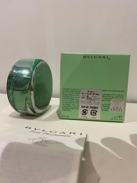 Bulgari Eau parfumee au the vert 25 ml. - Image 5